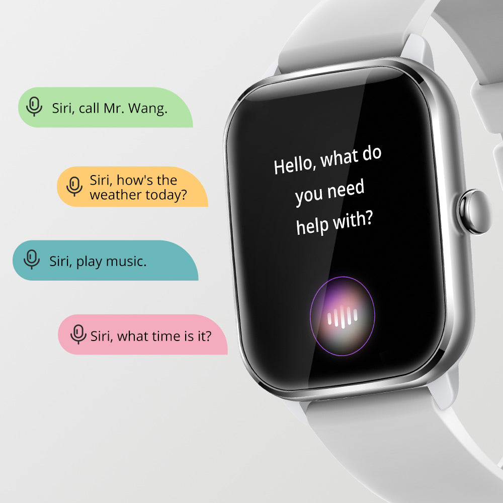 Smart Watch C61 - Elegante schermo HD da 1,9", monitoraggio della salute e impermeabile