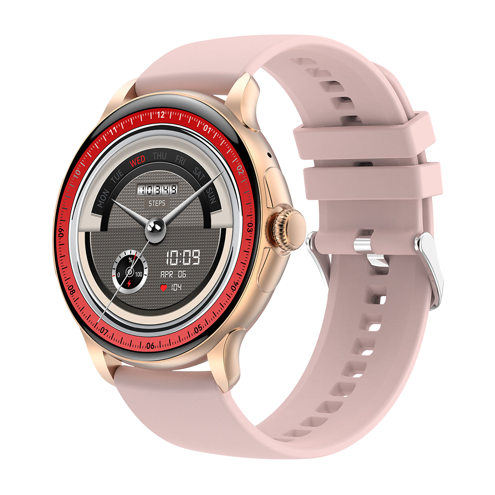 COLMI V72 Smart Watch con elegante display AMOLED, monitoraggio fitness IP68 impermeabile, rosa