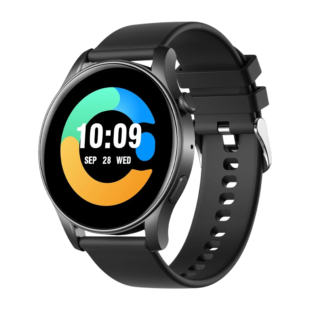 COLMI V73 Smart Watch con elegante display AMOLED, monitoraggio fitness, impermeabile IP68, nero