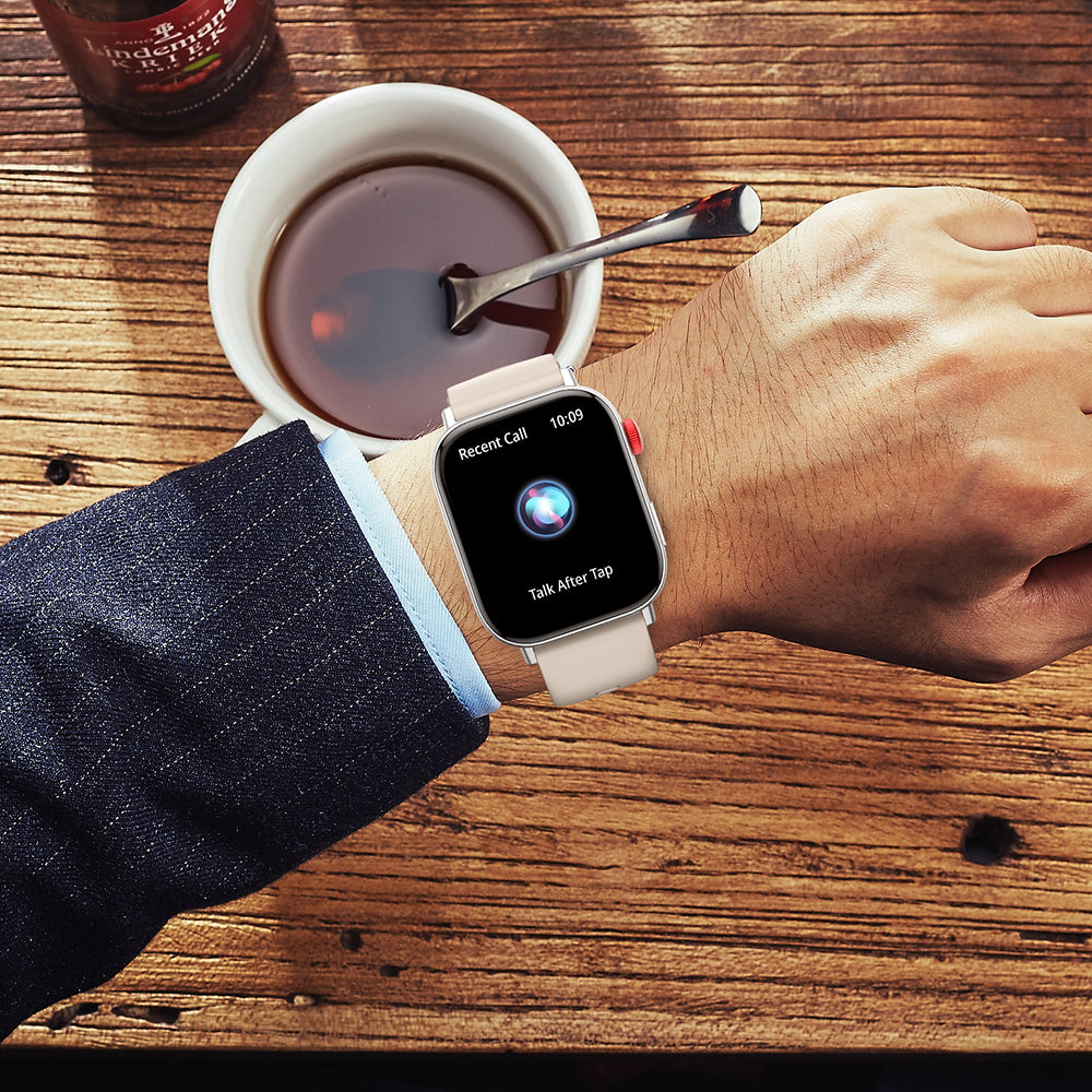 smartwatch casual con supporto AI colmi c8 max smartwatch con ricarica wireless