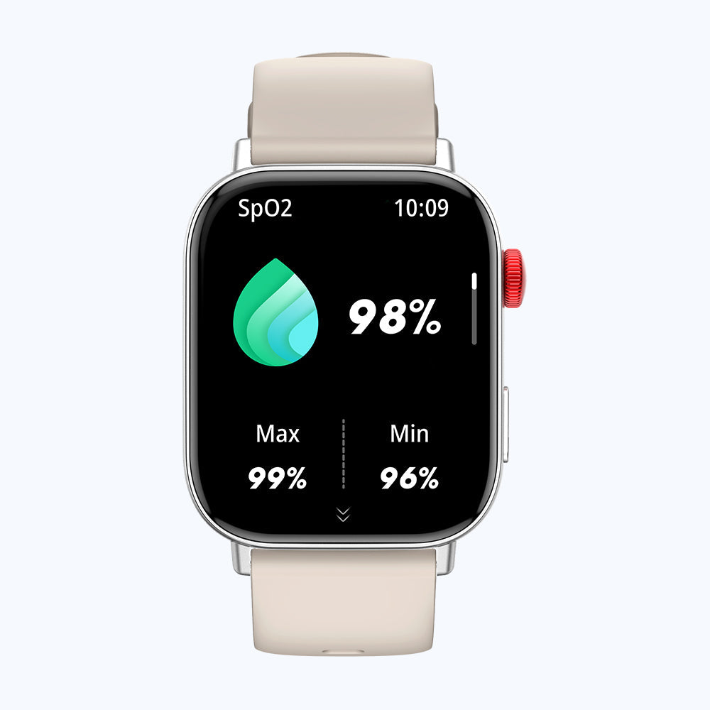 Monitora sp02 sullo smartwatch con ricarica wireless colmi c8 max