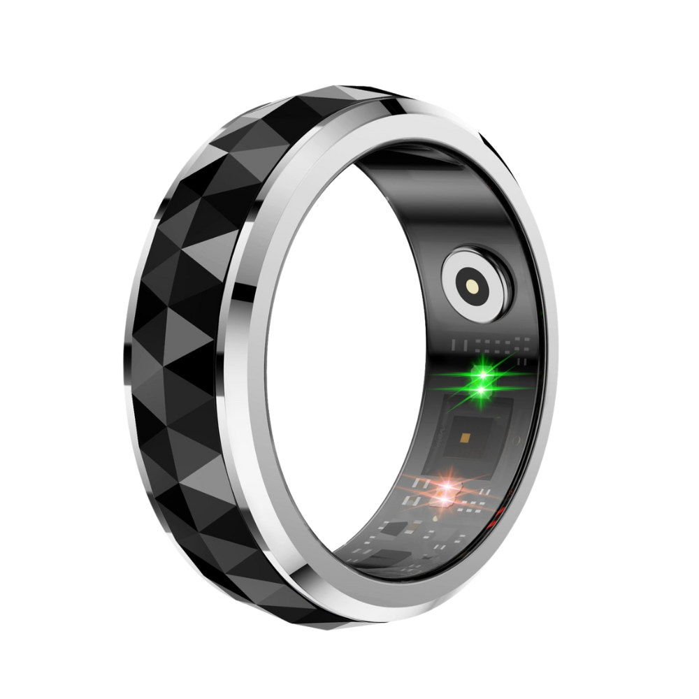 COLMi R11 Smart Ring - Monitoraggio della frequenza cardiaca, dell'ossigeno nel sangue e design impermeabile
