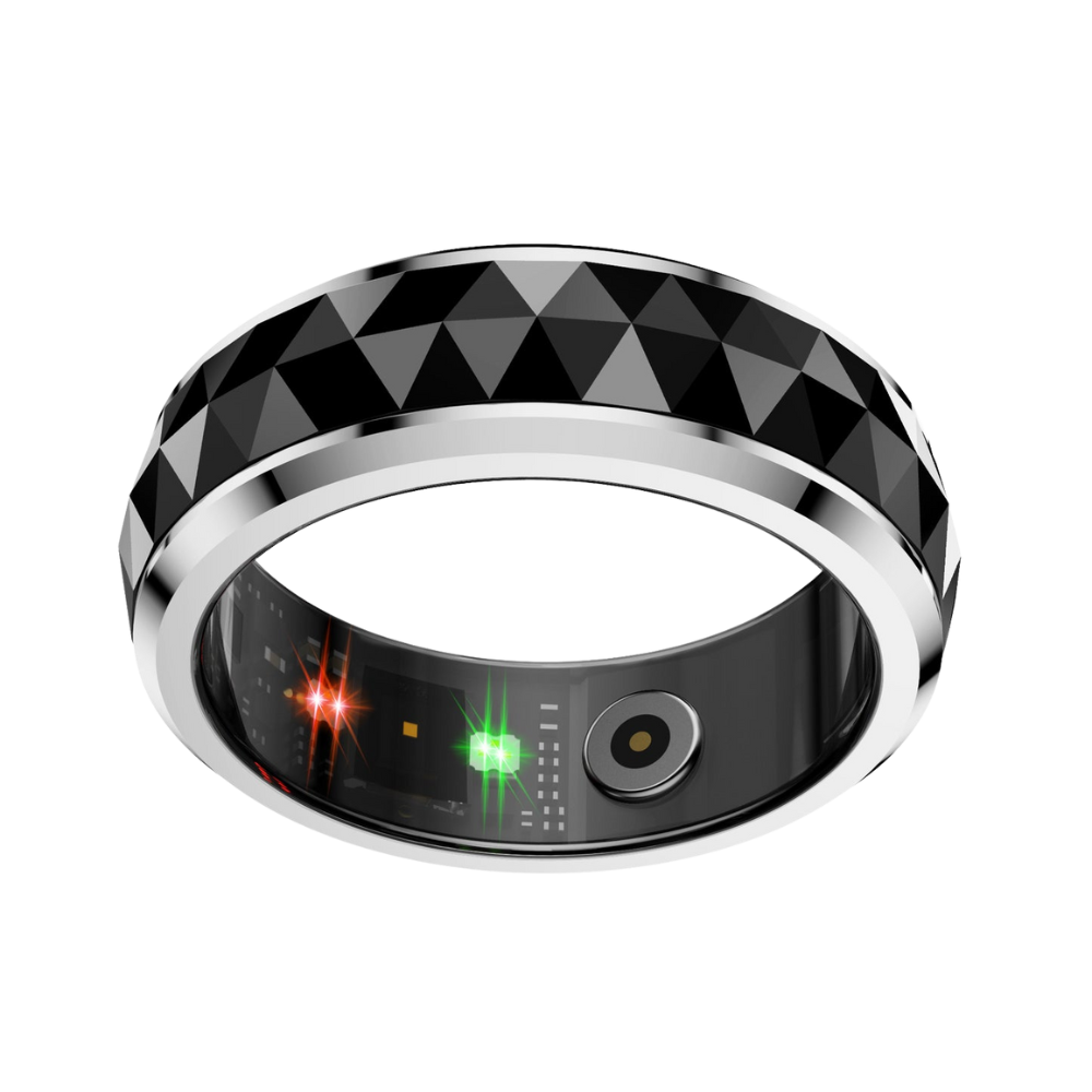 COLMi R11 Smart Ring - Monitoraggio della frequenza cardiaca, dell'ossigeno nel sangue e design impermeabile