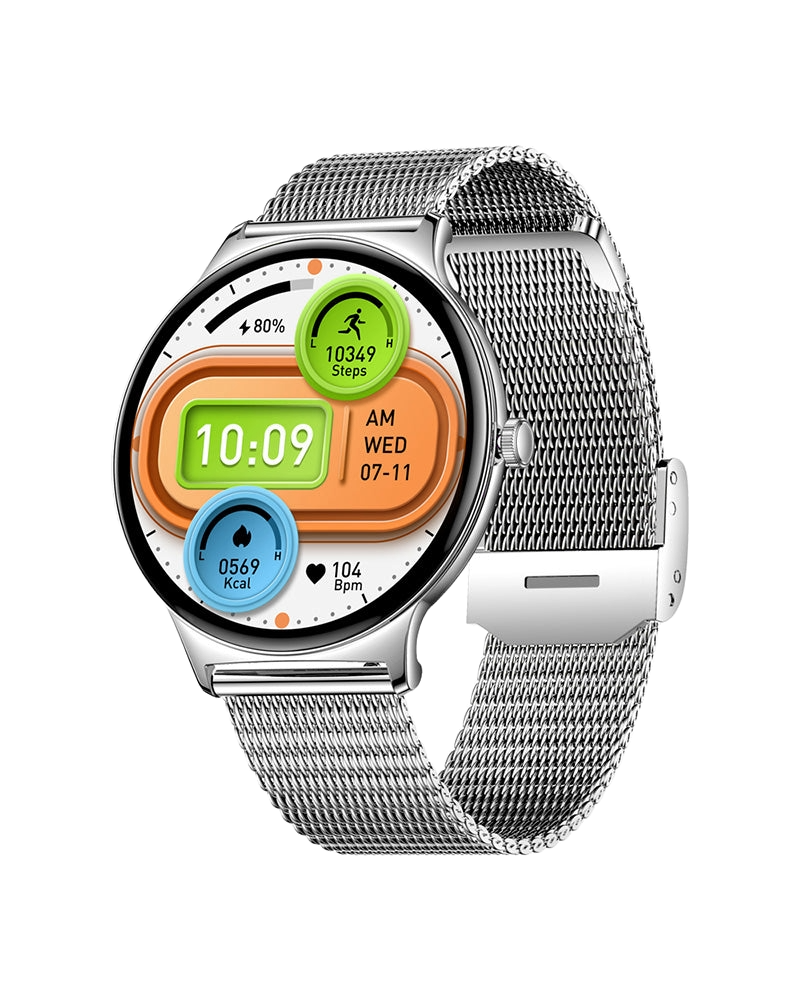 Orologio intelligente Colmi V89 con display AMOLED argento