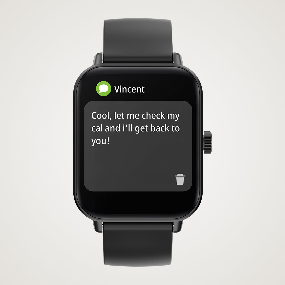 Orologio intelligente Colmi p81 con notifiche dei messaggi e anteprima