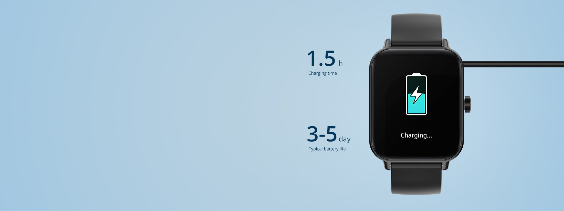 orologio intelligente colmi p81 con batteria di grandi dimensioni