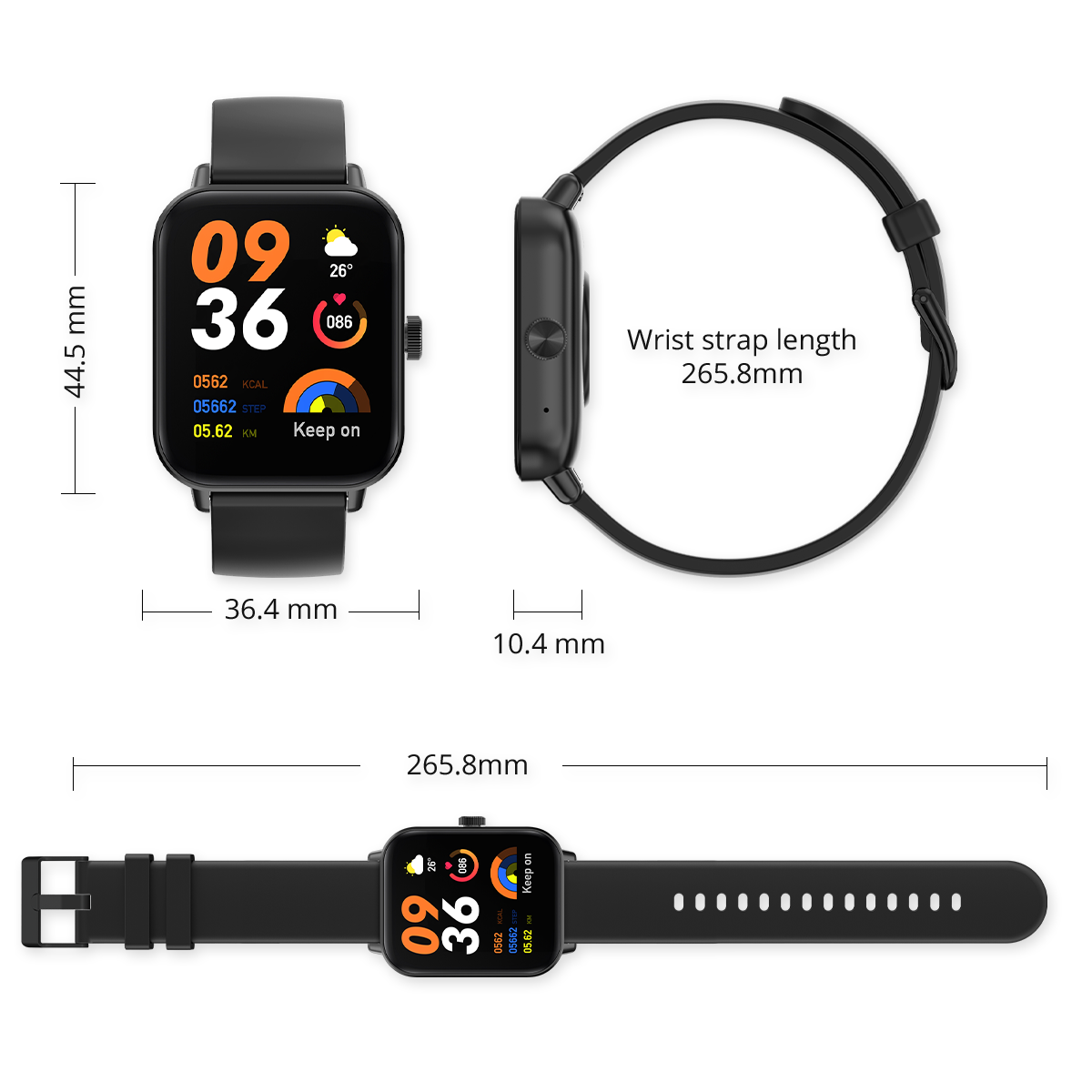 anteprima dello smartwatch colmi p81