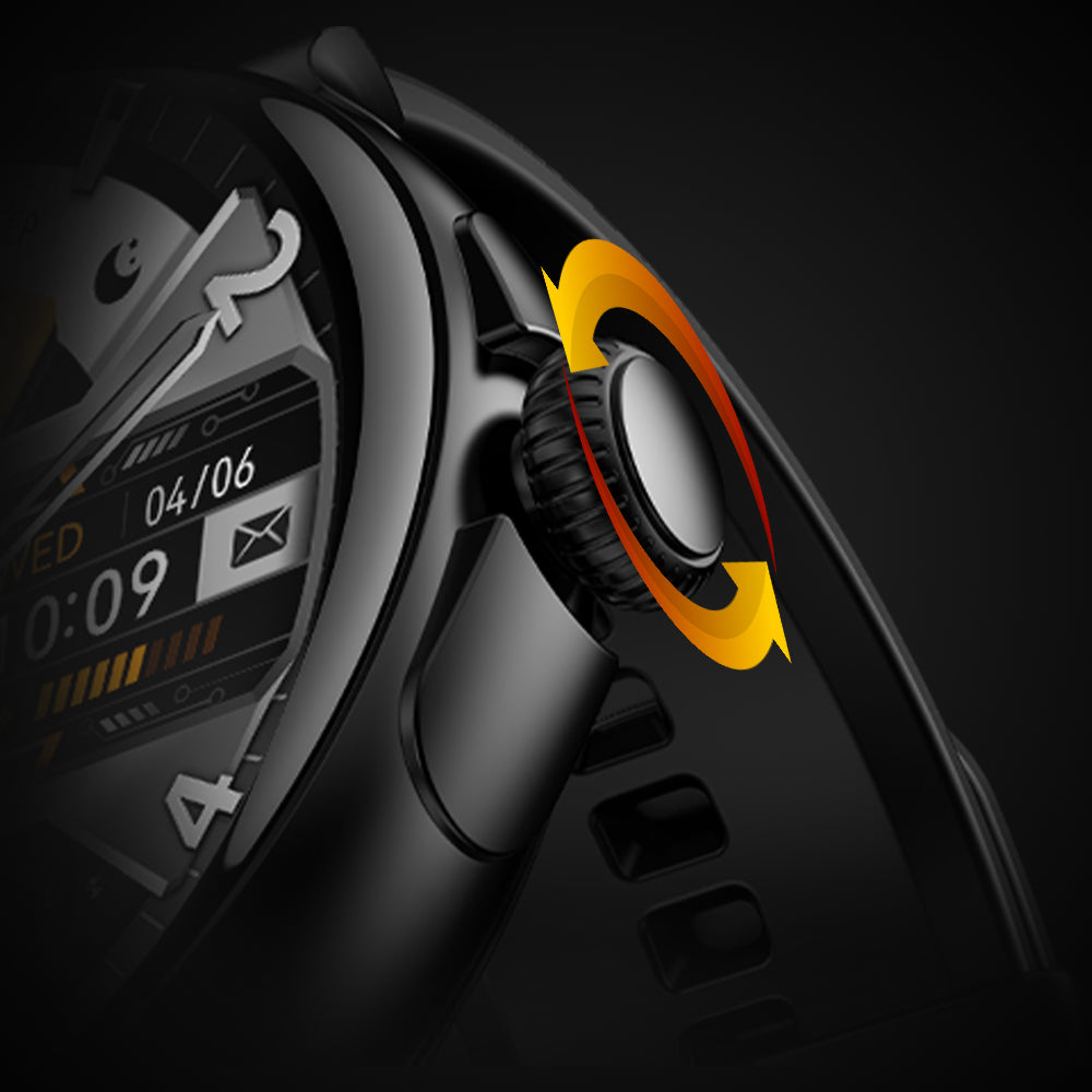 orologio intelligente rotondo colmi v72 per uomo e donna