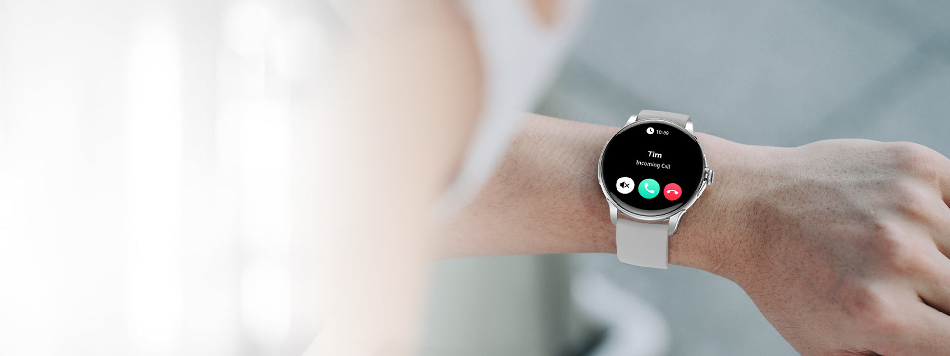 orologio intelligente con funzione di chiamata Bluetooth e schermo AMOLED