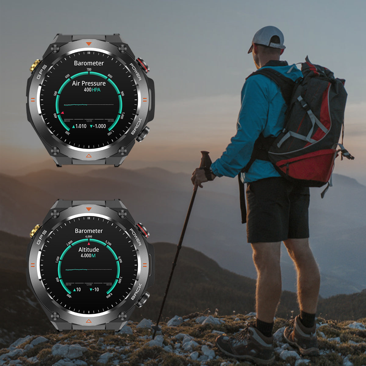 orologio intelligente per camper con tracciamento GPS colmi v75 smartwatch