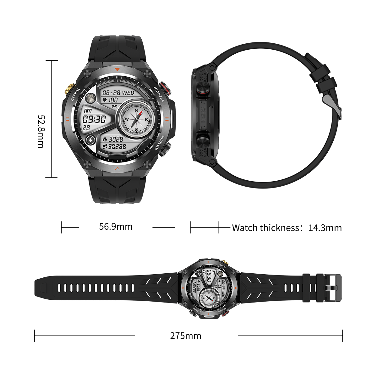 parametri dello smartwatch colmi v75
