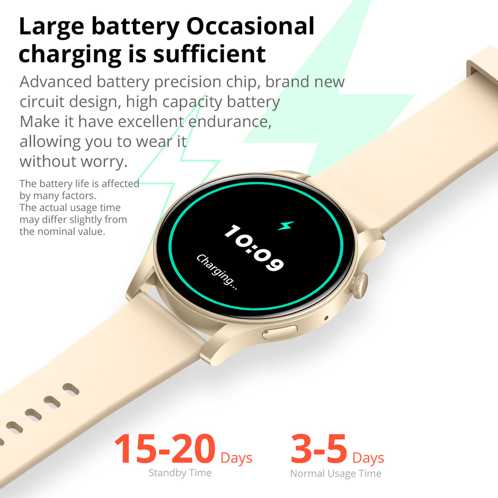 orologio intelligente colmi v73 con ampio display amoled e batteria a lunga durata
