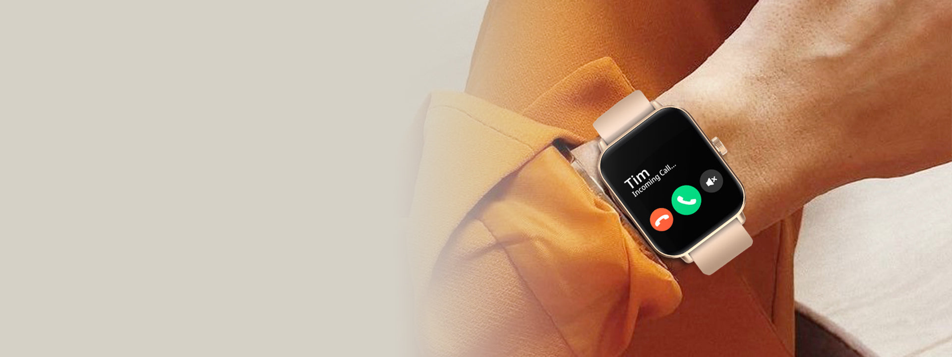 orologio intelligente colmi p81 con chiamate bluetooth