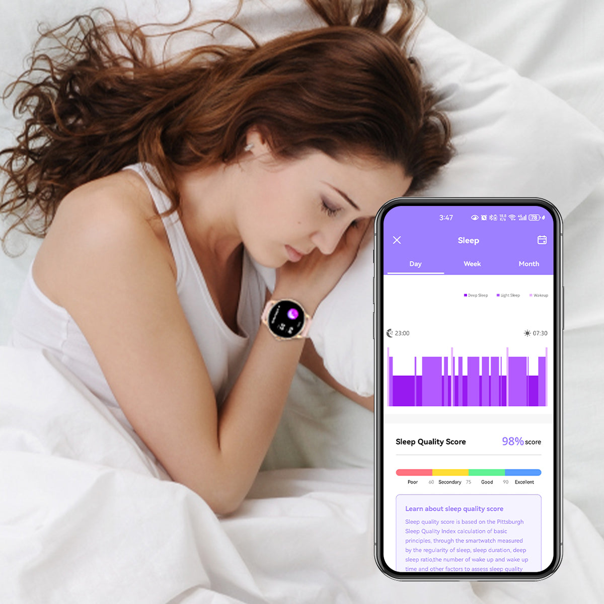 il miglior smartwatch con monitoraggio accurato del sonno e ampio display