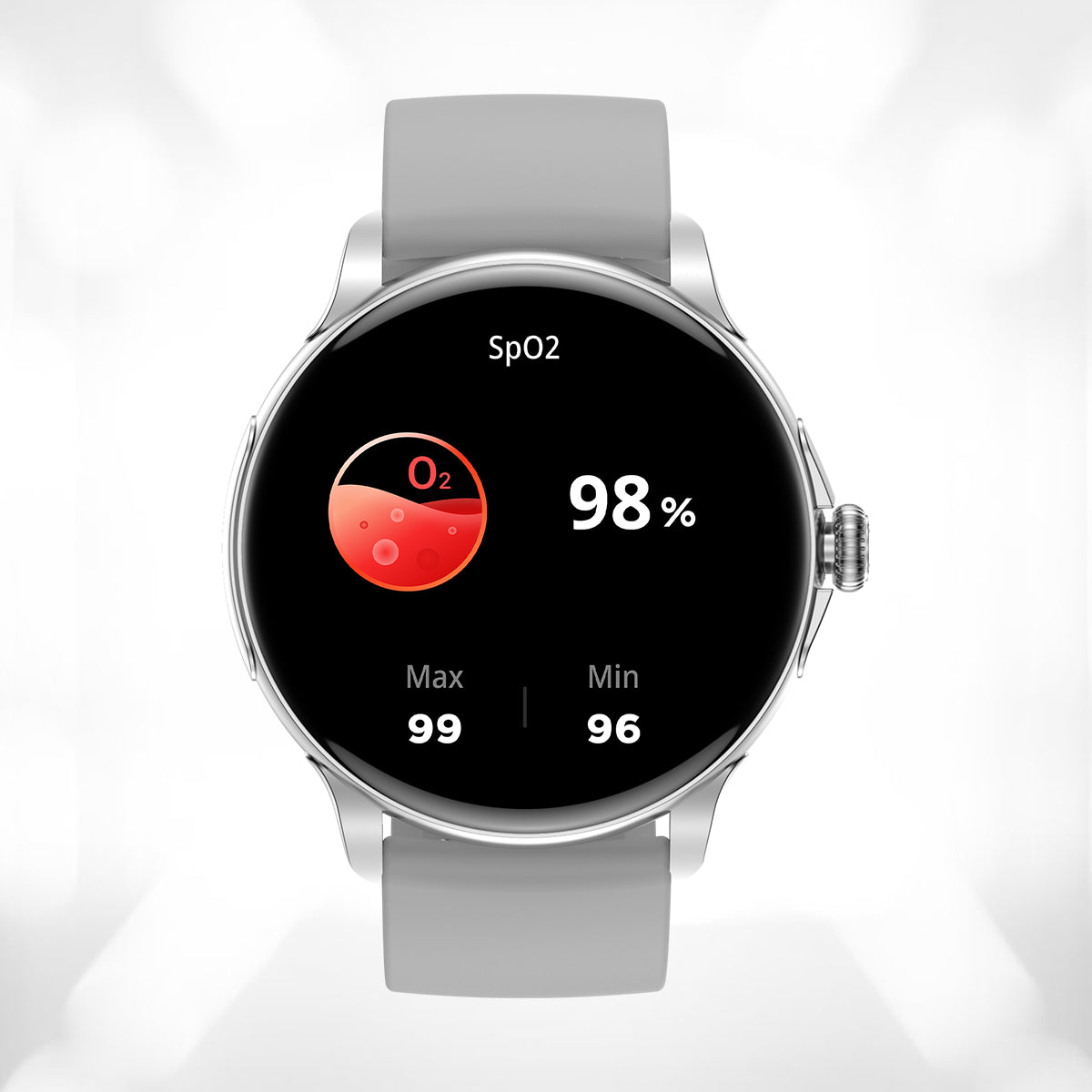 colmi v72 smartwatch monitoraggio del livello di ossigeno nel sangue