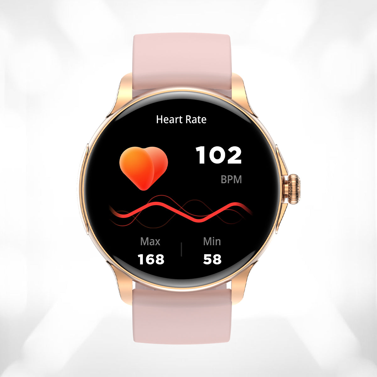 colmi v72 smartwatch monitoraggio della frequenza cardiaca