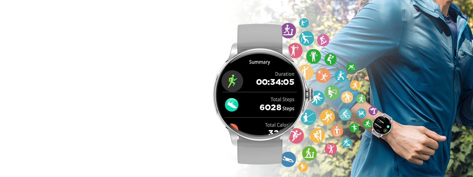 orologio intelligente per allenamento e palestra per uomini e donne colmi v72 smartwatch