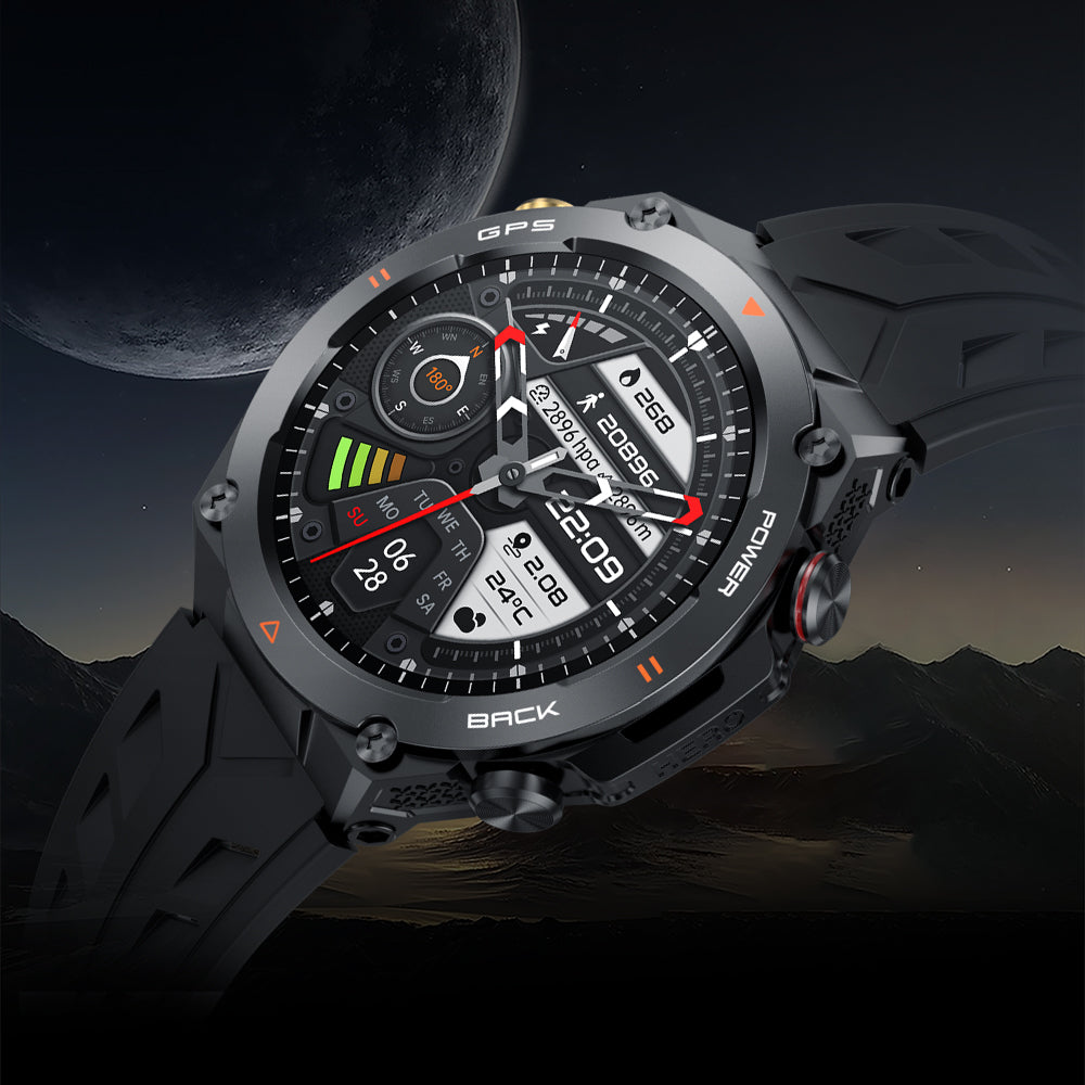 smartwatch con tracciamento gps colmi v75 smart watch