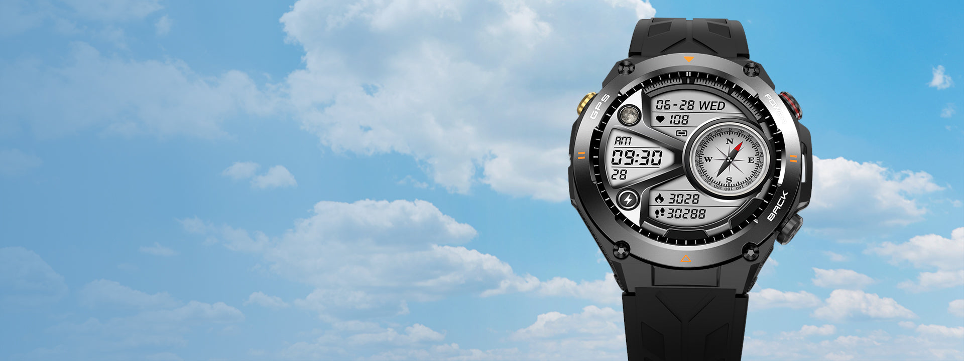 smartwatch sportivo colmi v75 con schermo amoled e gps