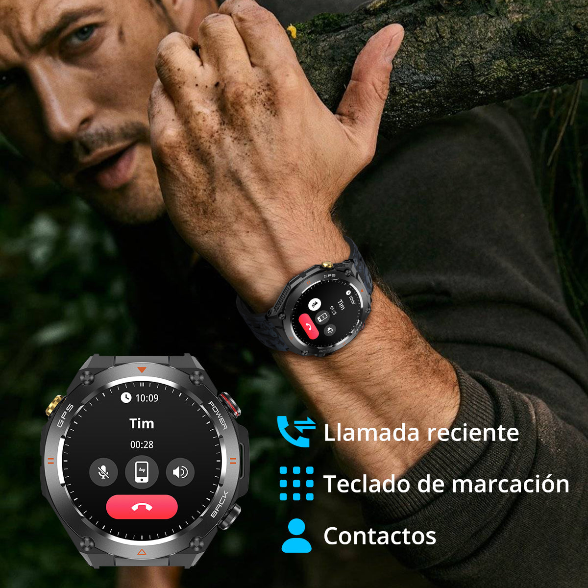 orologio intelligente sportivo con chiamate Bluetooth e GPS a prezzi accessibili colmi v75 smartwatch